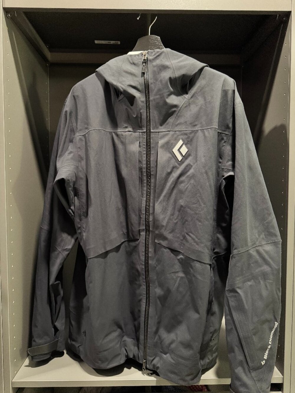 Black Diamond Factor Shell Men’s XL Black 3L Ski Snowboard Jacket